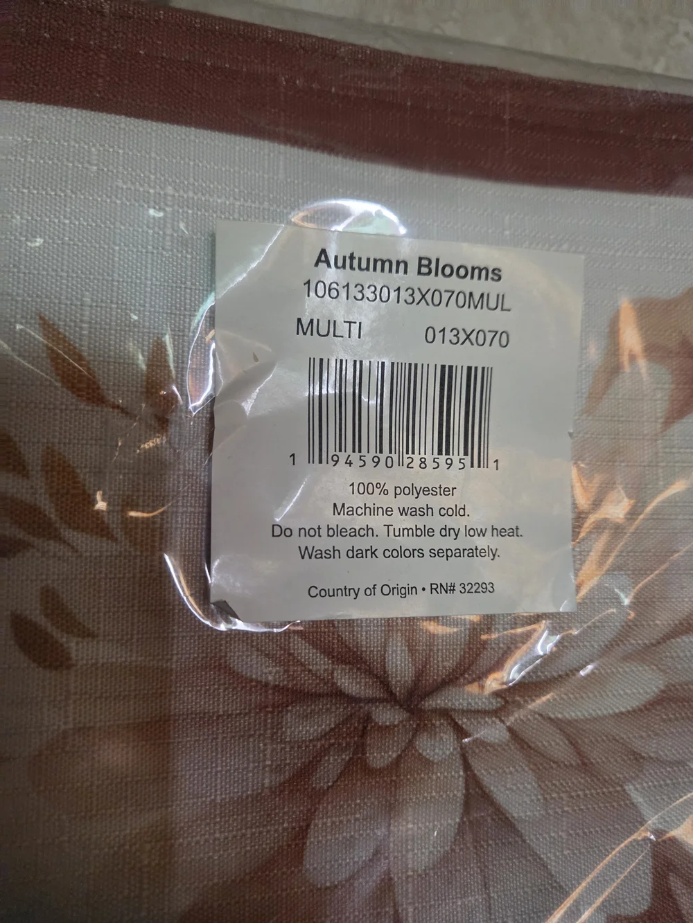 Multi Floral Table Runner - 13x70